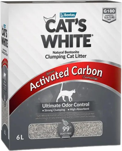 Наполнитель для кошачьего туалета «Activated Carbon»