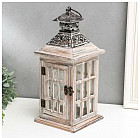 Подсвечник «Фонарь — большие окна»