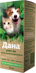 Средство от блох и клещей для собак и кошек «Дана Спот-он»
