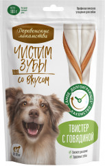 Лакомство для собак «Твистер с говядиной»