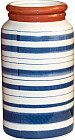 Ваза настольная «Цветные полосы»