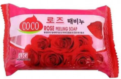 Мыло с отшелушивающим эффектом «Peeling Soap Rose»
