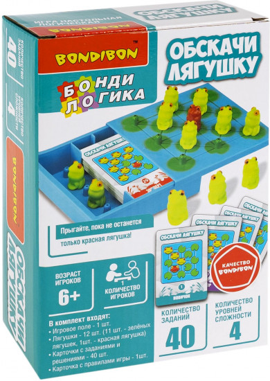 Игра настольная «Обскачи лягушку»