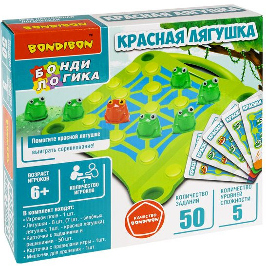 Игра настольная «Красная лягушка»