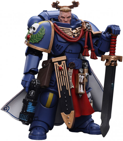 Фигурка «Ultramarines Primaris Captain with Power Sword and Plasma Pistol»