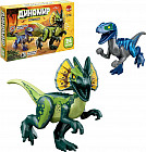Конструктор «Диномир. Велоцираптор и тираннозавр»
