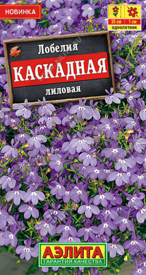 Лобелия «Каскадная лиловая»