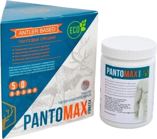Комплекс биогенный для мужчин «Pantomax fortex»