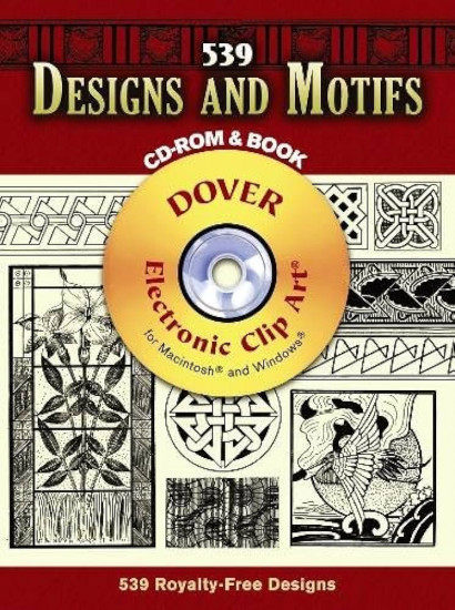 539 Designs and Motifs. CD-ROM and Book