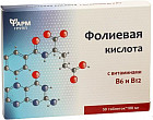 Фолиевая кислота с витаминами B6 и B12