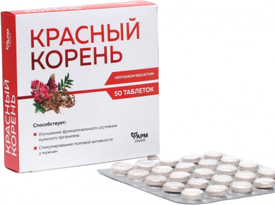 Таблетки «Красный корень»