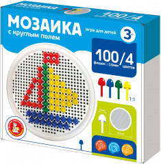 Мозаика с круглым полем