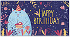 Конверт для денег «Happy Birthday»