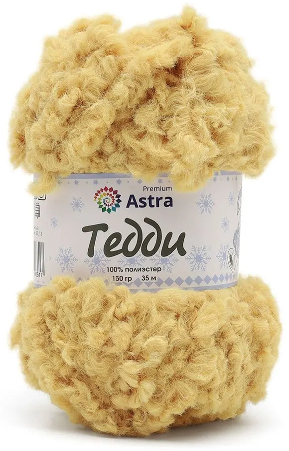 Пряжа для вязания «Тедди Букле» | Astra Premium