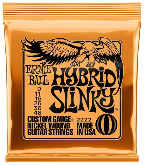 Струны для электрогитары 2222 Hybrid Slinky, 09-46