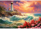 Алмазная мозаика «Океан на закате»