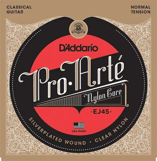 Струны для классической гитары EJ45 Pro-Arte, 028-43