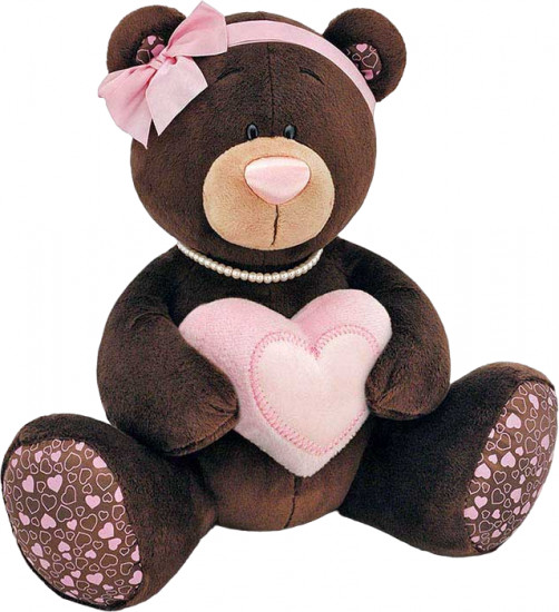 Игрушка мягкая «Milk с сердцем сидячая»