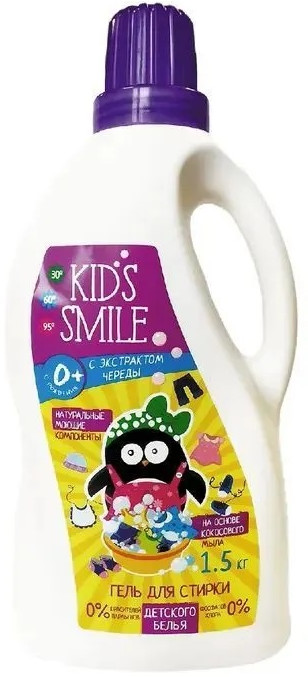 Гель для стирки детского белья | Kids Smile | Romax