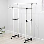 Стойка-вешалка для одежды телескопическая