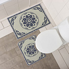 Набор ковриков для ванной и туалета «Адиса»