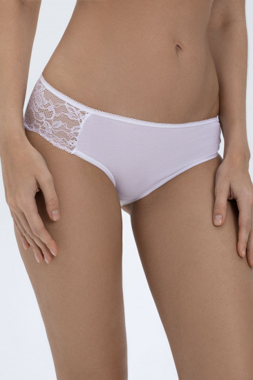 Трусы-слип с кружевом женские