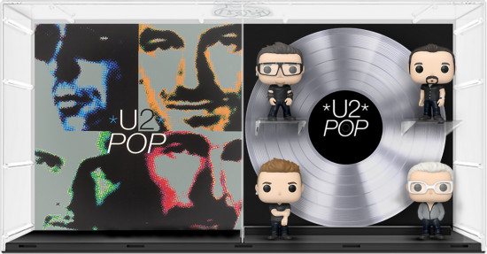 Фигурка «U2 Pop Bono/The Edge/Larry Mullen Jr/Adam Clayto»