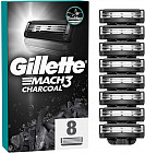 Кассеты для бритья сменные «Gillette Mach 3 Charcoal»