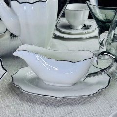 Соусник с блюдцем