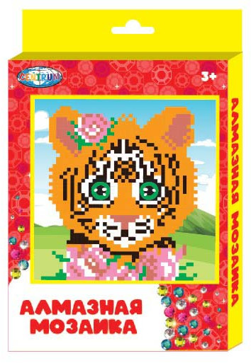 Мозаика алмазная «Тигр»