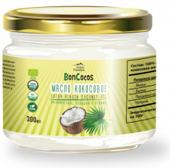 Масло кокосовое холодного отжима «BonCocos»