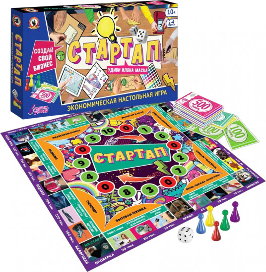 Игра настольная «Стартап»