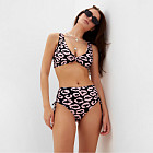 черный/розовый