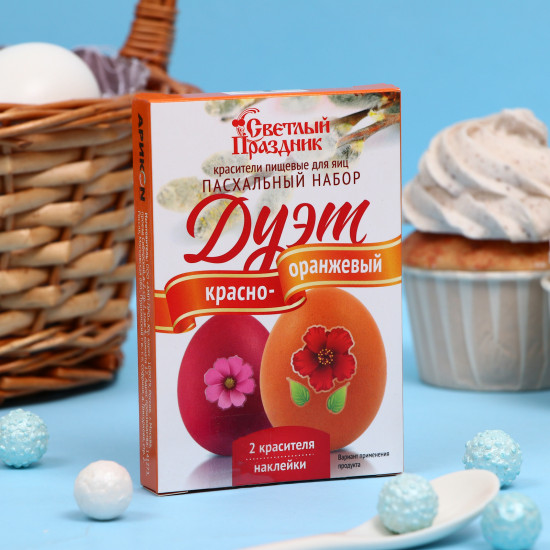 Красители для яиц пищевые «Дуэт»