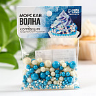 белый/голубой