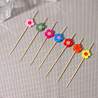 Набор шпажек «Цветочки»