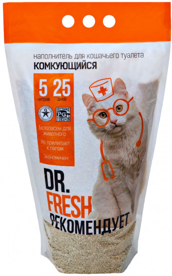 Наполнитель комкующийся