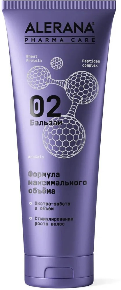 Бальзам для волос «Формула максимального объема» | Pharma Care | ALERANA