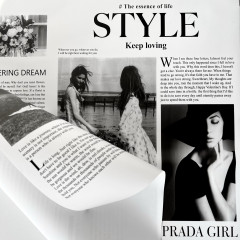 Бумага упаковочная «Prada»