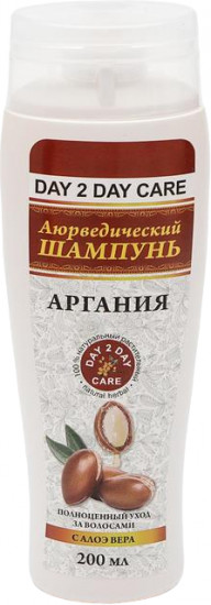 Шампунь для волос аюрведический «Аргания с алоэ вера»