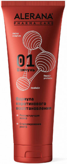 Шампунь для волос мужской «Формула кератинового восстановления»