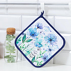 Прихватка «Blue flowers»