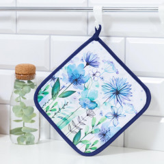 Прихватка «Blue flowers»