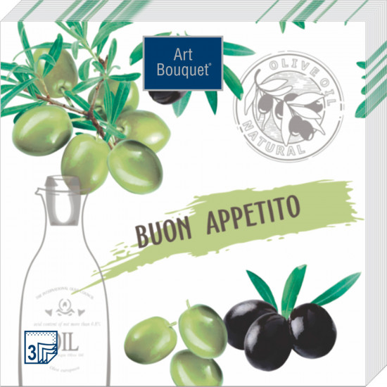 Набор салфеток бумажных «Buon appetito»