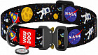 Ошейник для собак с QR-паспортом «NASA»