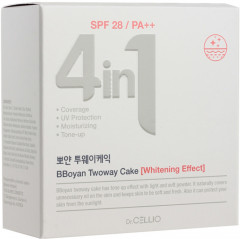 Пудра компактная для лица со сменным блоком «Two way cake» SPF28 PA++, оттенок 21
