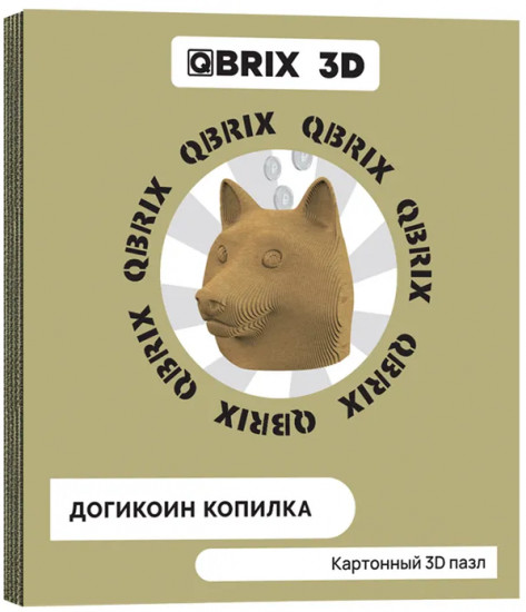 3D пазл «Догикоин копилка»