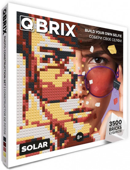 Фото-конструктор, мозаика из фотографии «QBRIX SOLAR»