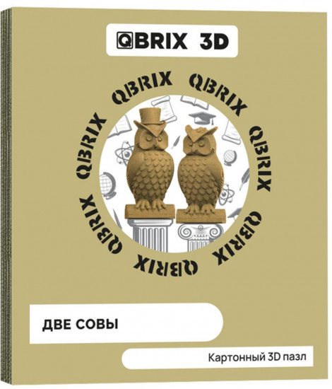 3D пазл «Две совы»