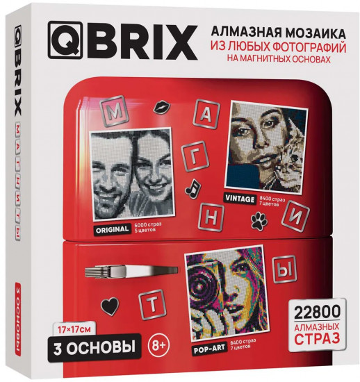 Мозаика алмазная на магнитах
